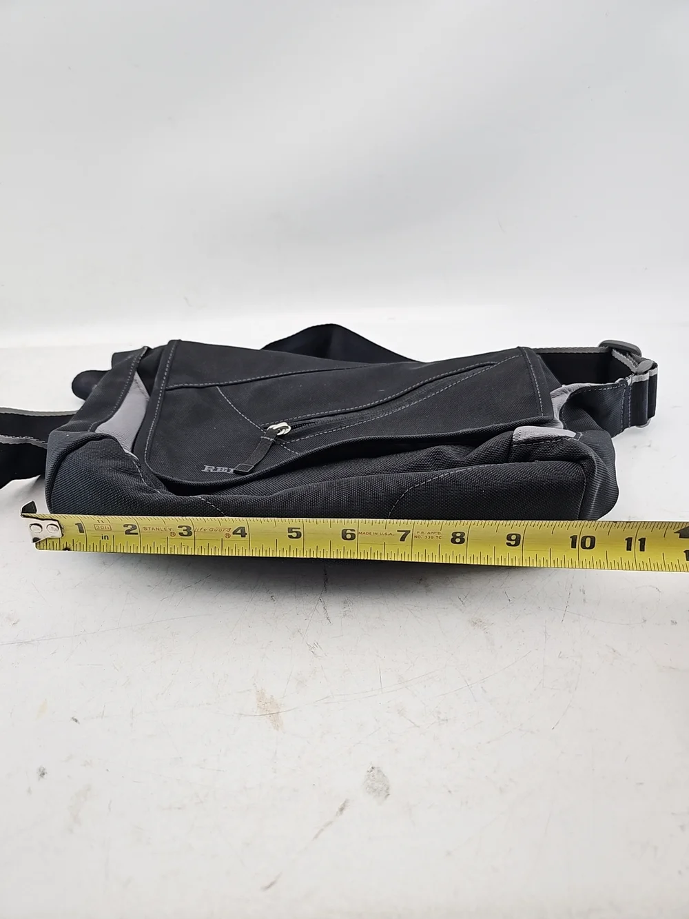 REI Black & Grey Messenger Bag
